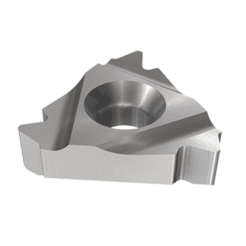 Iscar 5902299 ISCARTHREAD Laydown Threading Insert, 16ER Insert, 8 TPI, External Thread, API Round Thread, Right Hand Cutting, Manufacturer's Grade: IC908